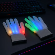 Dynamic Multi - Color Led Light - Up Glow Gloves (1 Pair) - justgrabit.in | Just Grab It