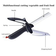 Clever Cutter 2 in 1 Food Chopper Slicer Dicer Vegetable Fruit Cutter - Justgrabit Inc.