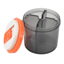 Plastic 4 Section Pill Box Organizer (1 Pc / Mix Color) - justgrabit.in | Just Grab It