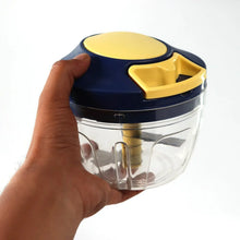 Chopper with Blades for Effortlessly Chopping Vegetables and Fruits for Your Kitchen (650ml) - Justgrabit Inc.