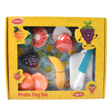 Realistic Sliceable Fruits Cutting Play Toy Set (7 Pcs Set) - justgrabit.in | Just Grab It