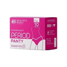 Beautiful Basics Overnight Period Panty XXL Size (10 Pc) - Justgrabit Inc.