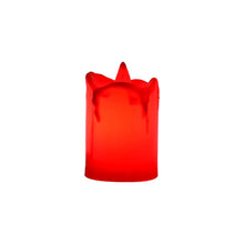 Flameless Melted Design Candles for Decoration, Diwali (1 pc) - justgrabit.in | Just Grab It