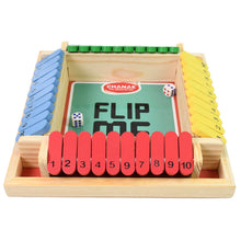 Shut The Box Dice Game, Classic Flip Me Multiplayer Game (1 Set) - justgrabit.in | Just Grab It