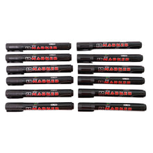 Premium Permanent Black Marker Pen Set (12 Pcs Set) - justgrabit.in | Just Grab It