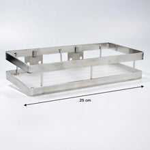 25 cm Metal Space Saving Multi - Purpose rack for Kitchen Storage Organizer Shelf Stand. - justgrabit.in | Just Grab It