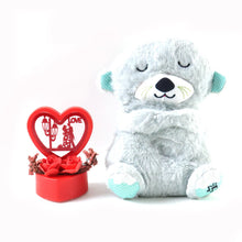 Soft Plush Teddy Bear with Heart - Shaped Love Showpiece Gift Set (2 Pc Set) - justgrabit.in | Just Grab It