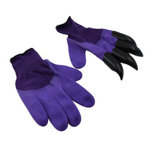 Garden Farming Gloves With Hand Fingertips & Plastic Claws (1 Pair) - Justgrabit Inc.