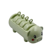 Pig Shape Mold Ice Candy, sicle Mold Ice, Plastic Ice Candy Maker Kulfi Maker Molds Set with 4 Cups - justgrabit.in | Just Grab It