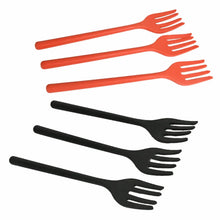 Silicone Flexible Forks, Silicone Cooking Fork Heat Resistant, Multifunctional Nonstick Blending Fork (6 Pcs) - Justgrabit Inc.