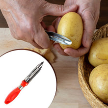 Multipurpose 2 - in - 1 Stainless Steel Knife & Peeler (1 Pc) - justgrabit.in | Just Grab It