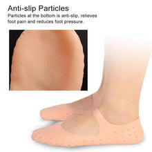 Anti Crack silicone Gel Foot Protector Moisturising Socks - Justgrabit Inc.
