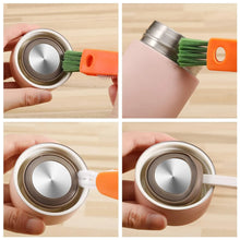 3 - in - 1 Multifunctional Cleaning Brush Set – Mini Bottle, Cup & Lid Cleaner (1 Pc) - Justgrabit Inc.