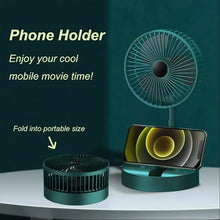 Adjustable Portable Desktop Fan - Telescopic Silent Personal Cooling for Office & Travel (Battery Not Include) - justgrabit.in | Just Grab It