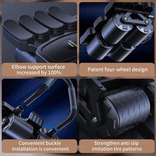 Automatic Rebound Abdominal Wheel with 8 Elbow Supports (1 Pc) - justgrabit.in | Just Grab It