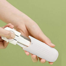 Dual - Use Knife and Peeler, 2 - in - 1 Stainless Steel Blades Wiith case (1 Pc) - justgrabit.in | Just Grab It