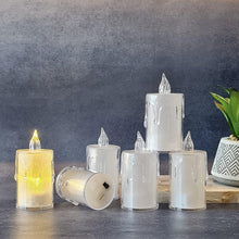 Simple Candles for Home Decoration, Crystal Candle Lights, Diwali - justgrabit.in | Just Grab It