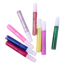 DIY Multi - Color Glitter Craft Glue Pen Set (10ML / 8 Pc) - justgrabit.in | Just Grab It