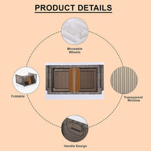 Plastic Folding Wardrobe Storage Organizer (1 Layer / 1 Pc) - justgrabit.in | Just Grab It