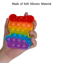 Bear It Fidget Toys Stress Relief Rainbow Toy ( 1 pcs ) - justgrabit.in | Just Grab It