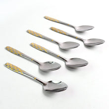 Stainless Steel Table Spoons / Baby Spoon Set Set of 6 - justgrabit.in | Just Grab It
