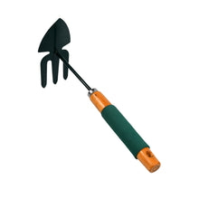 2 IN 1 DOUBLE HAND HOE GARDENING TOOL WITH WOODEN HANDLE - justgrabit.in | Just Grab It