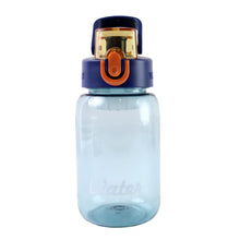 Blue Plastic Leak - Proof Flip Cap & Safty Lock Water Bottle (600ml Approx / 1 Pc) - justgrabit.in | Just Grab It