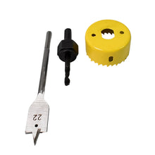 Door Lock Installation (22mmx150mm) Hole Saw Kit (1 Set) - justgrabit.in | Just Grab It