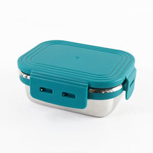 Apex Stainless Steel Mini Stack Plate Food Container (Approx 200 ML) - justgrabit.in | Just Grab It