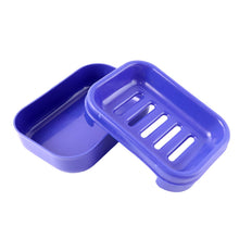 Premium Quality Rectangular Blue Plastic Soap Case (1 Pc) - justgrabit.in | Just Grab It