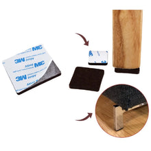 Furniture Pad Square Felt Pads Floor Protector Pad For Home & All Furniture Use - Justgrabit Inc.