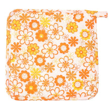 Kitchen Heat Resistant Quilted Pot Holder & Oven Mitt Pad (1 Pc / 16x16 Cm) - justgrabit.in | Just Grab It