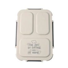 3 - Compartment Stainless Steel Lunch Box (1 Pc) - Justgrabit Inc.
