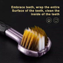 3 Sided Toothbrush, Soft Bristle Toothbrush (2 Pc Set) - justgrabit.in | Just Grab It