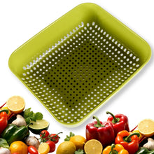 Multipurpose Small Plastic Kitchen Basket, Vegetables and Fruits Washing, Basket (20x17 Cm) - Justgrabit Inc.