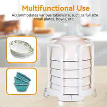 Plastic Bowl Holder Bowl Organizer Drain Rack (1 Pc) - justgrabit.in | Just Grab It