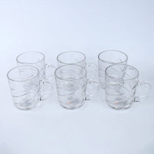 Glass Coffe & Tea Cup / Mug Enjoy Your Drink Style, Water glass (6 pcs Set / 220 ML) - justgrabit.in | Just Grab It