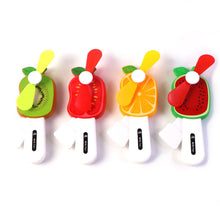 Mini Hand Pressure Fruit - Shaped Fan for Kids (1 Pc / Mix Design) - justgrabit.in | Just Grab It