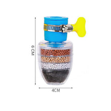 Water Faucet Clean Purifier Filter Cartridge Water Tap Six Layer - justgrabit.in | Just Grab It