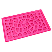 Plastic Kitchen Tray with Modern Hollow Design (40x25 cm) - justgrabit.in | Just Grab It
