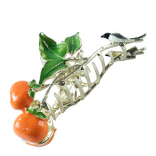Elegant Fruit & Leaf Decorative Hair Claw Clip (1 Pc) - justgrabit.in | Just Grab It