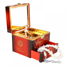 Dancer Ballerina Piano Music Box Hand Crank Music Plastic Box Gift (1 Pc) - justgrabit.in | Just Grab It