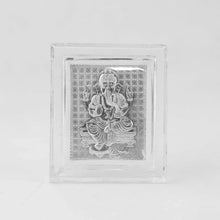 Embossed Silver - Plated Lord Ganesha Photo Frame (1 Pc) - Justgrabit Inc.