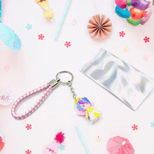 Cute Keychain With Card Gift - Keychain Accessories Key Chain Backpack Charms Car Keys Keychain for Kids Girls, Unicorn Toy and Charm Key - Chain for Bag / Door Key - Ring / car Key - Ring / Party Favor (Mix Color & Design 1 Pc ) - Justgrabit Inc.
