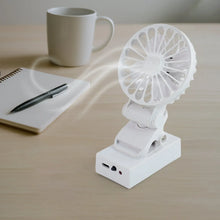 Rechargeable Mini Clip - On Desk Fan (1 Pc) - Justgrabit Inc.