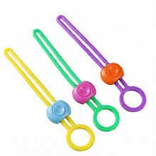 Reusable Silicone Food Bag Sealing Clips with Lock for Kitchen Storage ( 3 Pc) - justgrabit.in | Just Grab It
