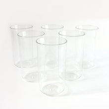 Glossy Plastic Glass Set (6 Pc / 300 ML) - justgrabit.in | Just Grab It