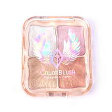 4 - in - 1 Shimmer Highlighter & Illuminator Palette (12 GM / 1 Pc) - justgrabit.in | Just Grab It