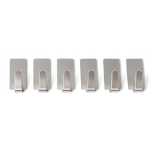 Self Adhesive Wall Hooks Set (Pack Of 6) - justgrabit.in | Just Grab It