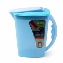 Easy Cool Lemon Set Water Jug with Lid & Handle (Approx. 2200 ml) - justgrabit.in | Just Grab It